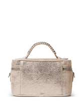 Stella McCartney Crackle Whipstitch Shoulder Bag PINK