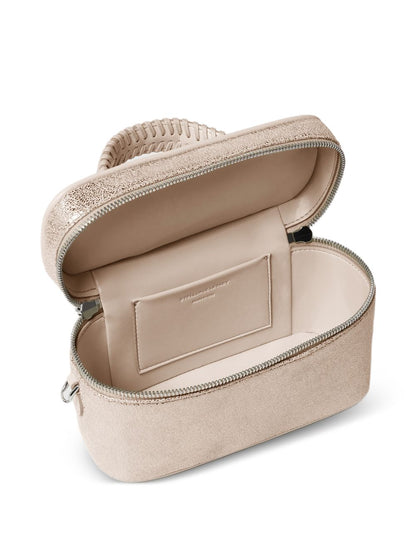 Stella McCartney Crackle Whipstitch Shoulder Bag PINK