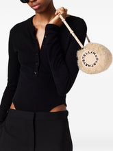 Stella McCartney Faux-Shearling Cylinder Bag BEIGE