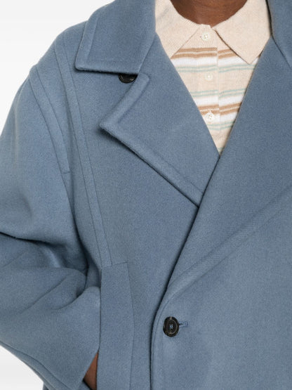 Semicouture Coat LIGHT BLUE