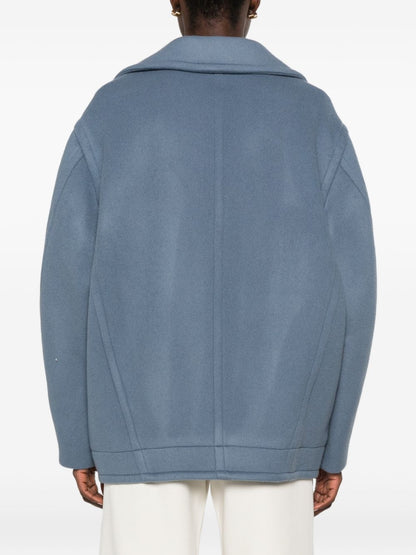 Semicouture Coat LIGHT BLUE