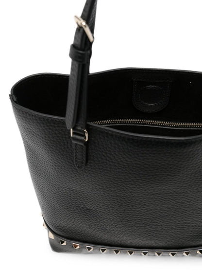 Valentino Garavani Rockstud Small Shoulder Bag BLACK