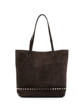 Valentino Garavani Rockstud Small Shoulder Bag BROWN