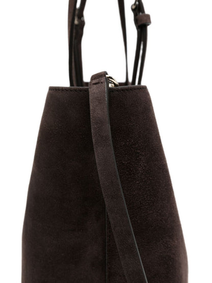 Valentino Garavani Rockstud Small Shoulder Bag BROWN