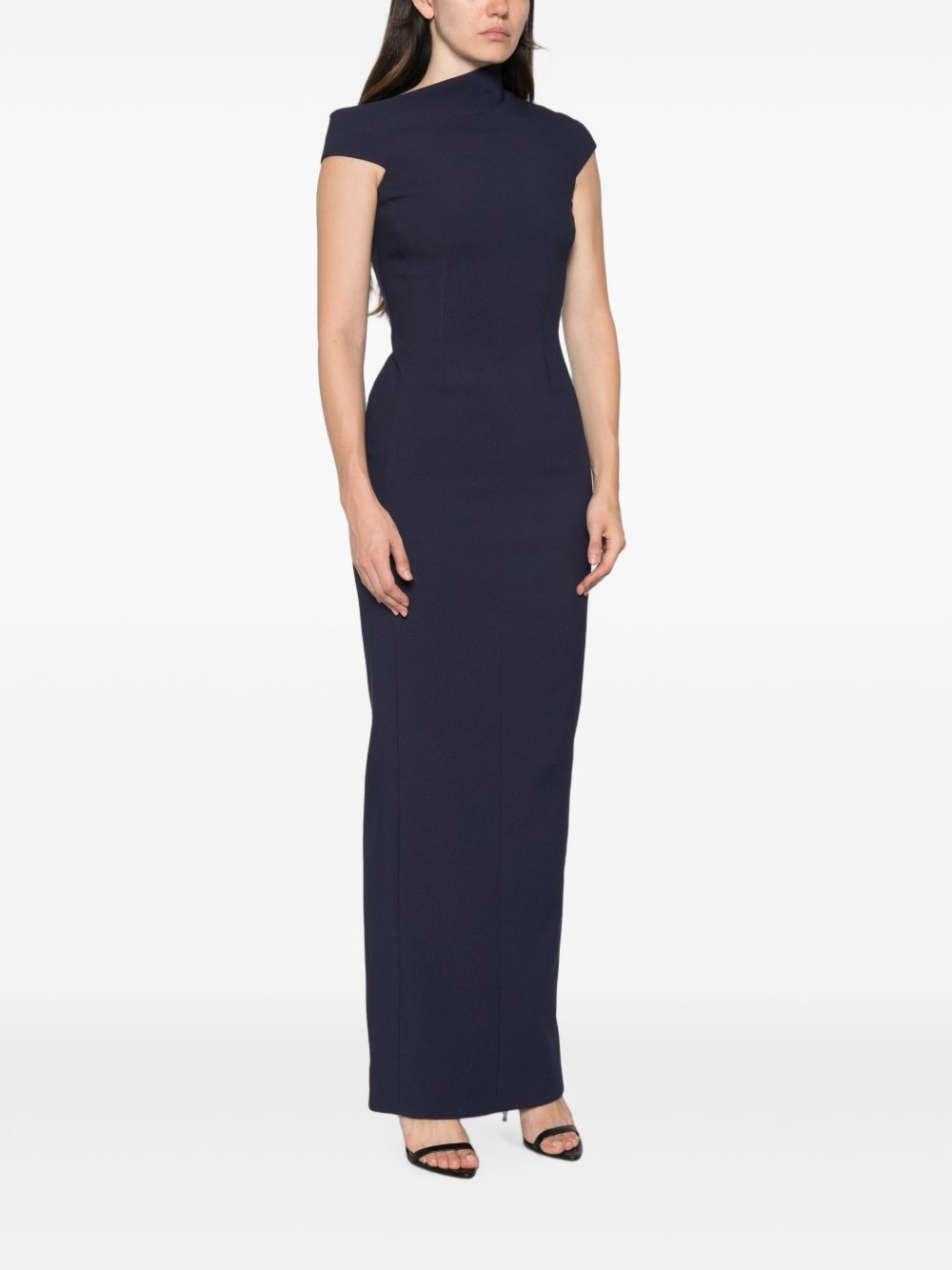 Solace London Dress NAVY