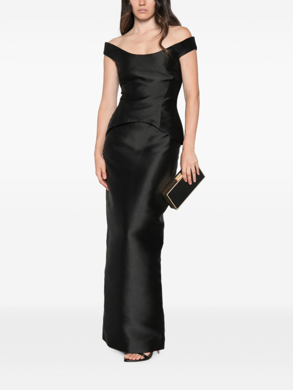 Solace London Dress BLACK