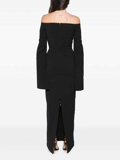 Solace London Dress BLACK