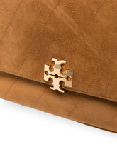 Tory Burch Kira Quilted Crossbody Bag CAMEL