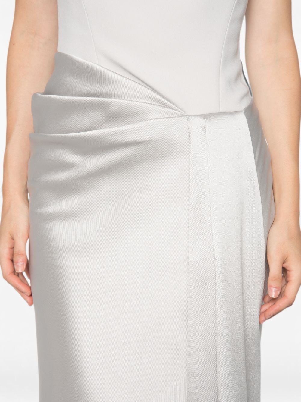 Solace London Dress SILVER