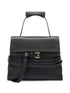 Moschino Buckle Strap Shoulder Bag BLACK