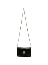 Versace Leather Shoulder Bag BLACK