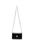 Versace Leather Shoulder Bag BLACK