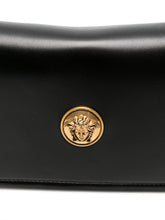 Versace Leather Shoulder Bag BLACK