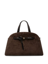 Tory Burch Romy Suede Bucket Bag BROWN
