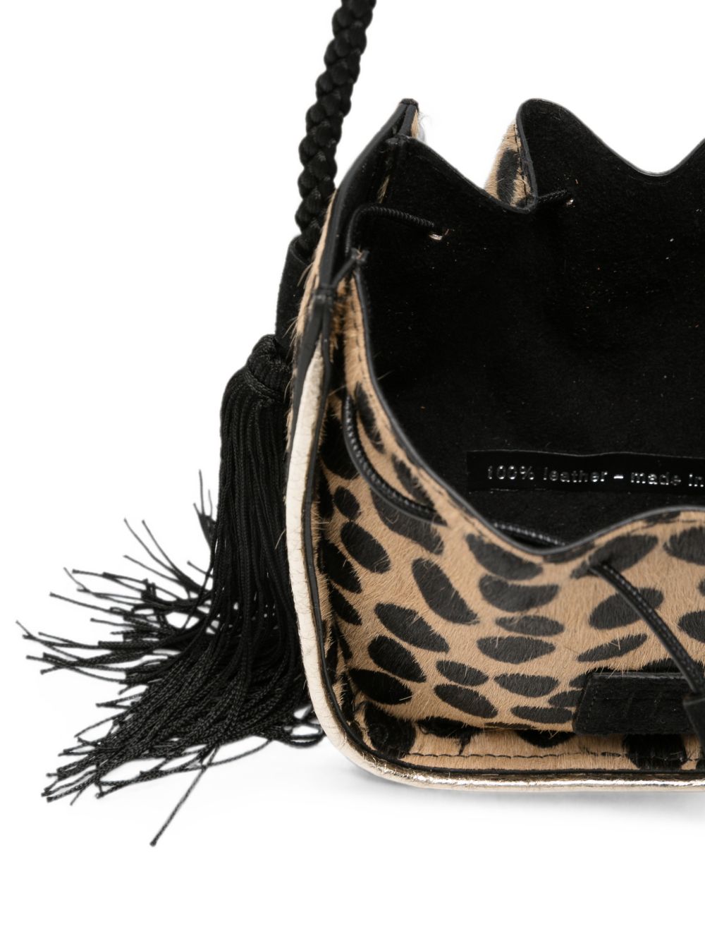 Forte Forte Leopard Print Bag BEIGE