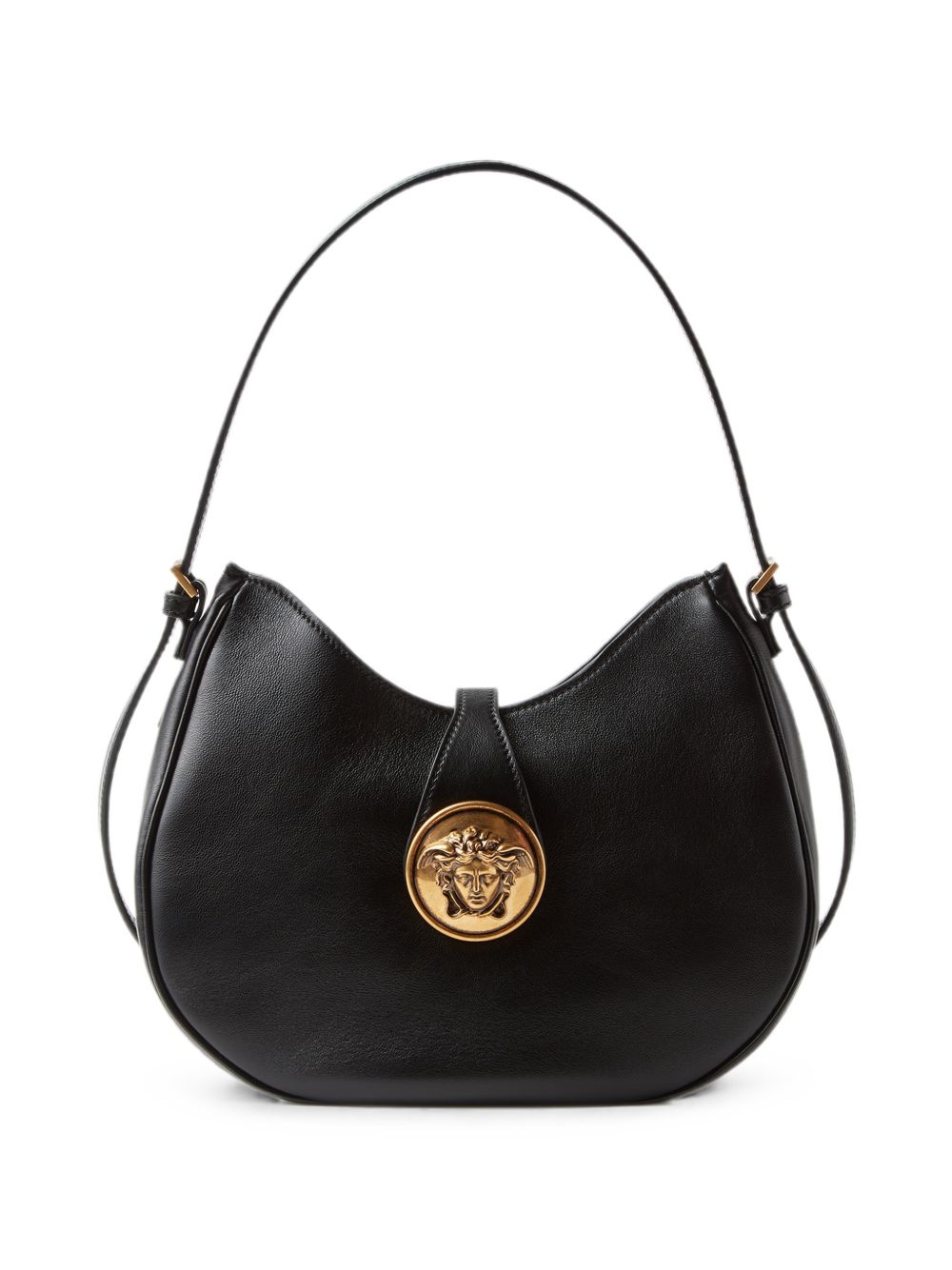 Versace Greca Goddess Medium Bag BLACK