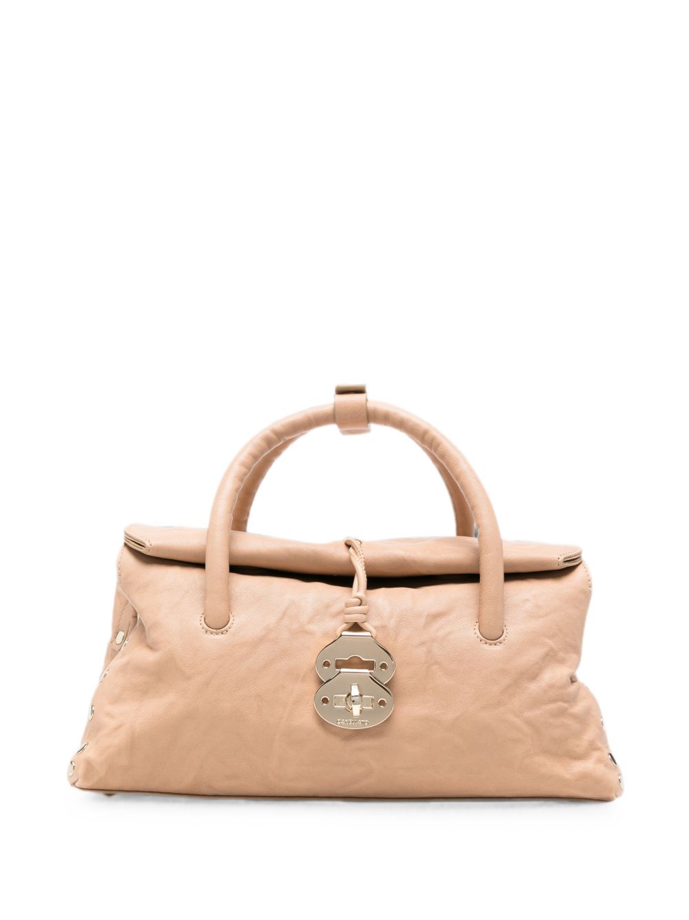 Zanellato Postina S Studded Bag BEIGE