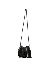 Forte Forte Calf Hair Drawstring Bag BLACK