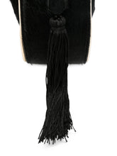 Forte Forte Calf Hair Drawstring Bag BLACK