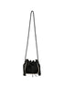 Forte Forte Calf Hair Drawstring Bag BLACK