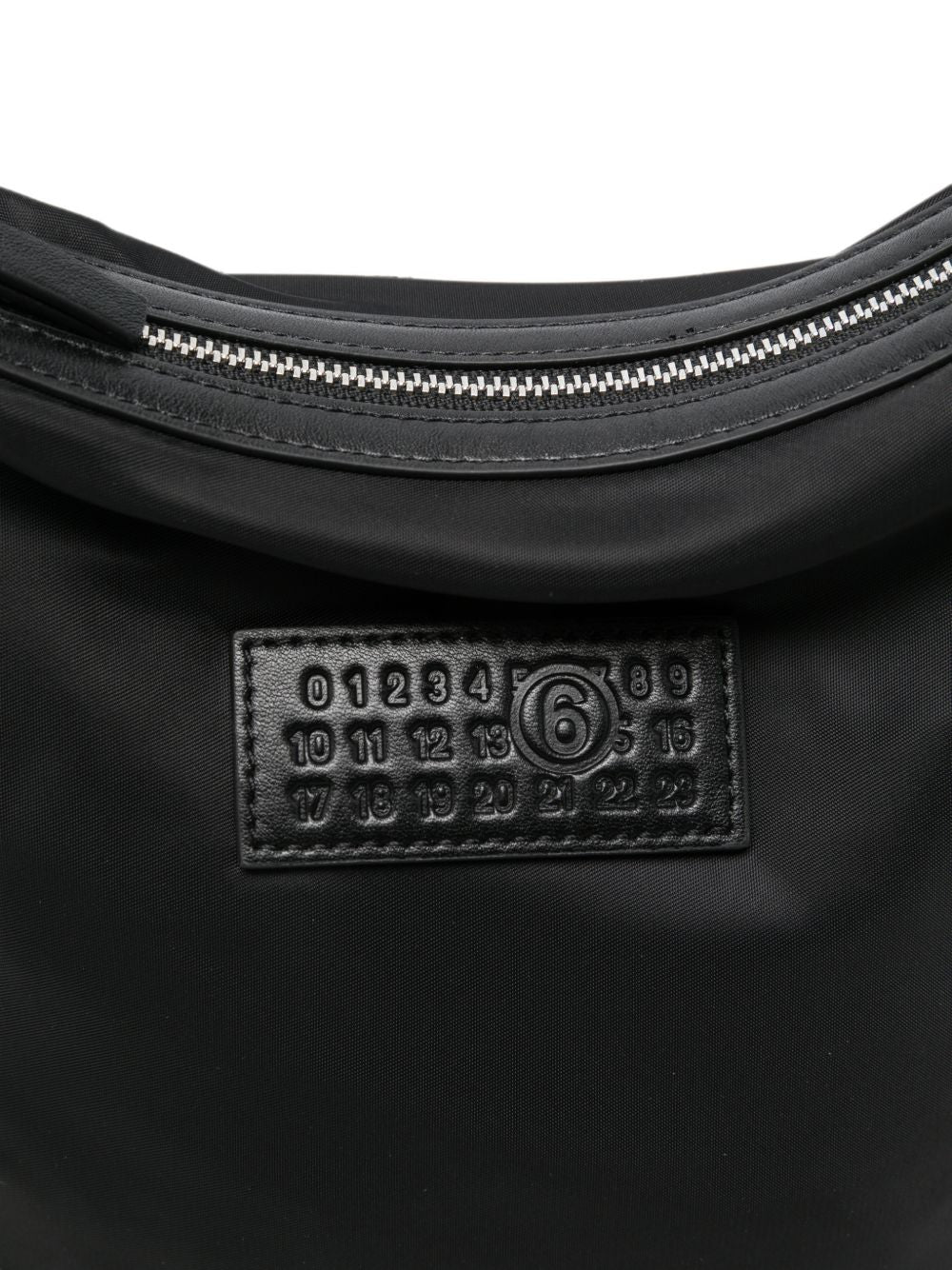 MM6 Maison Margiela Satin Crossbody Bag BLACK