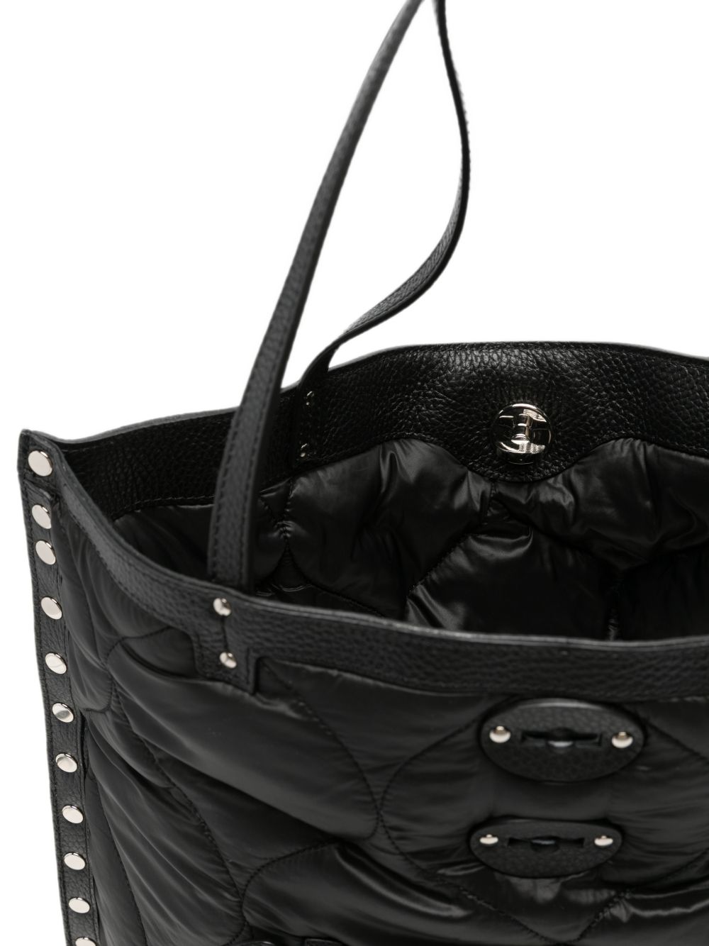 Zanellato Quilted Medium Tote BLACK