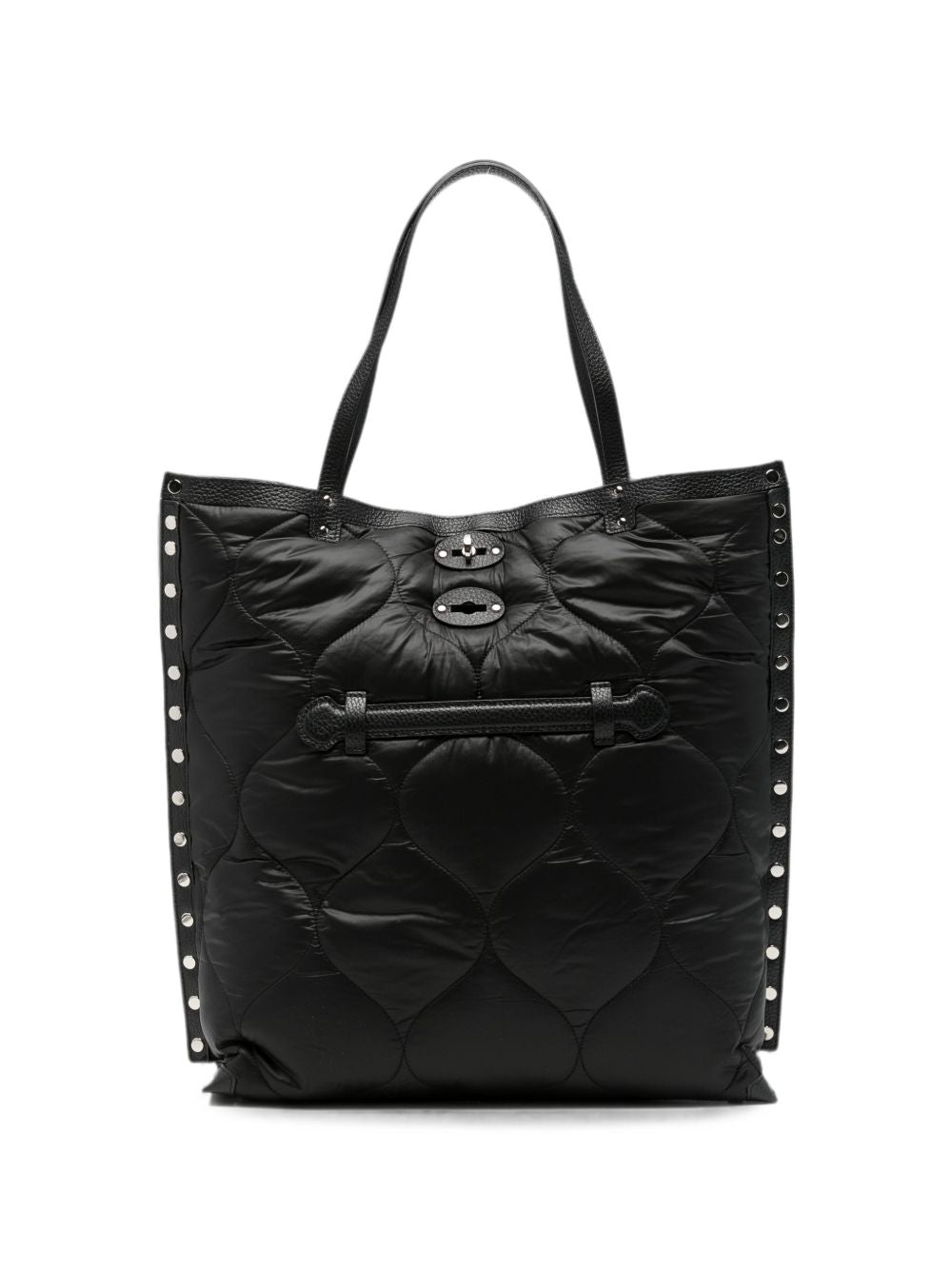 Zanellato Quilted Medium Tote BLACK