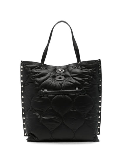 Zanellato Quilted Medium Tote BLACK