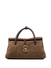 Zanellato Studded Small Tote BROWN