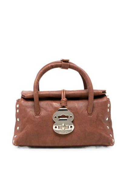 Zanellato Postina Baby Studded Bag BROWN
