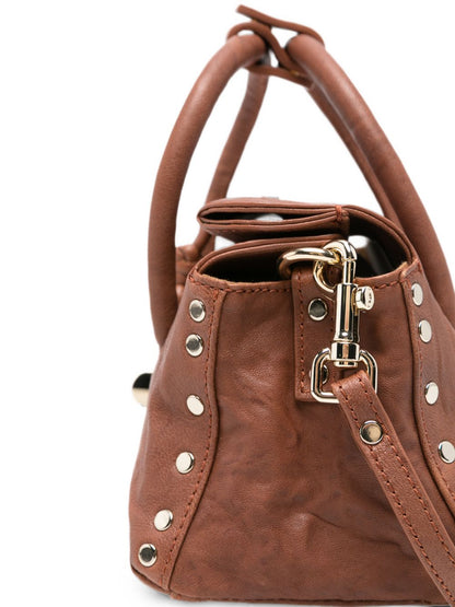 Zanellato Postina Baby Studded Bag BROWN