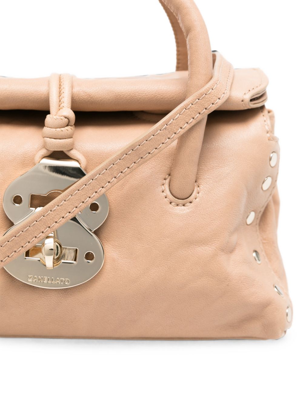 Zanellato Postina Baby Studded Bag BEIGE
