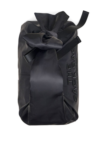 Marc Jacobs The Sack Small Leather Bag BLACK