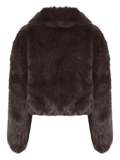 032C Coat BROWN