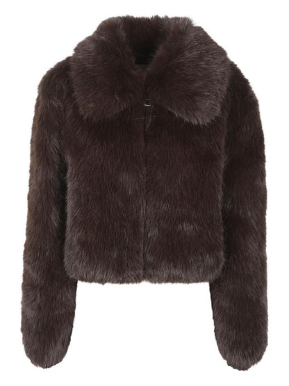 032C Coat BROWN