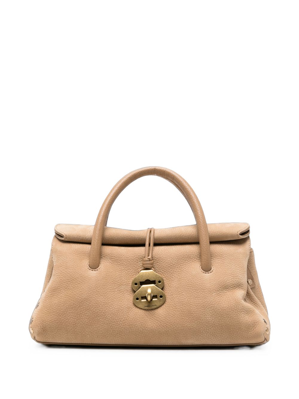 Zanellato Studded Small Tote BEIGE