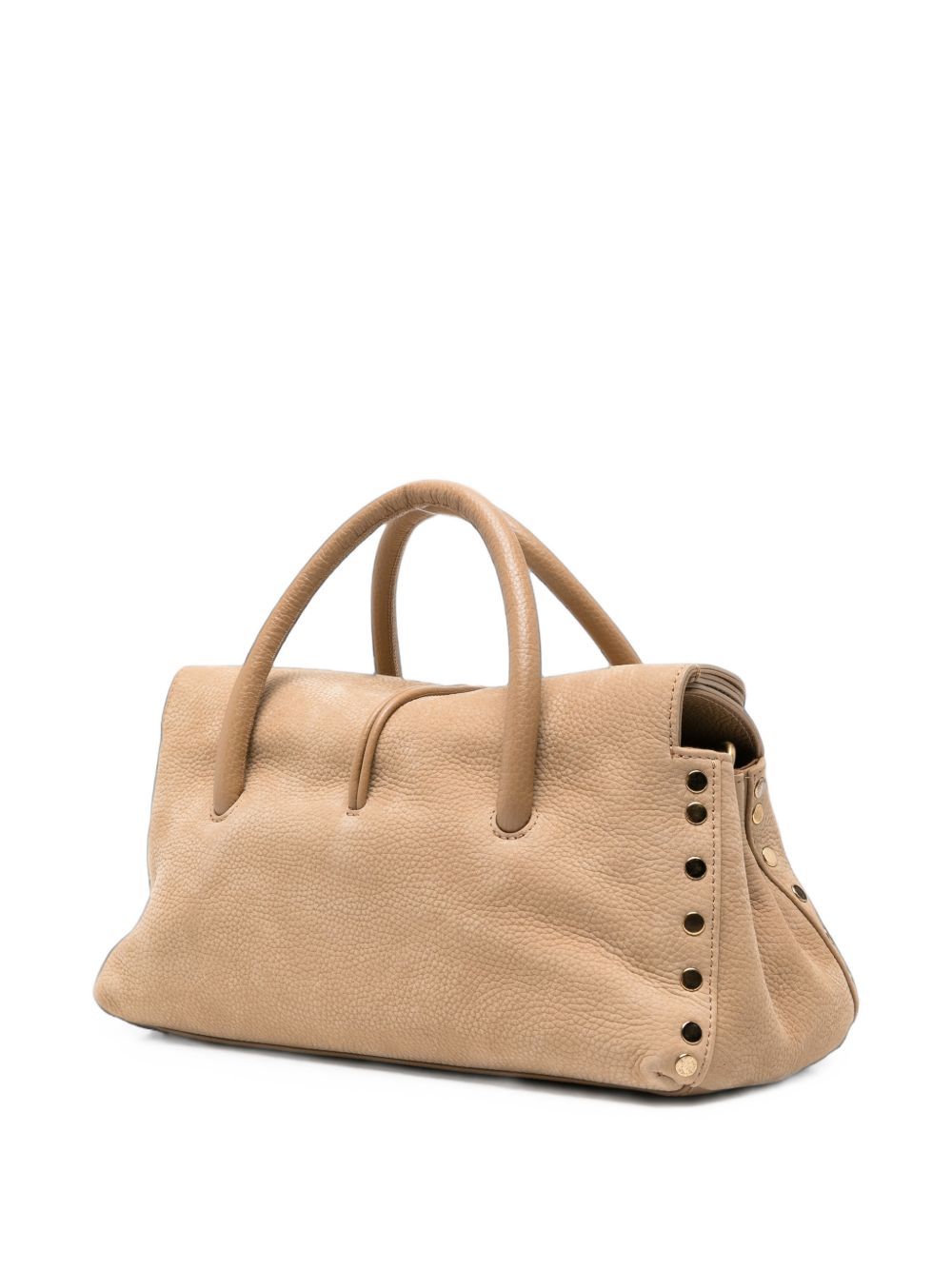 Zanellato Studded Small Tote BEIGE