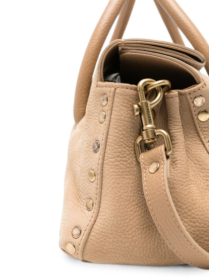 Zanellato Studded Small Tote BEIGE