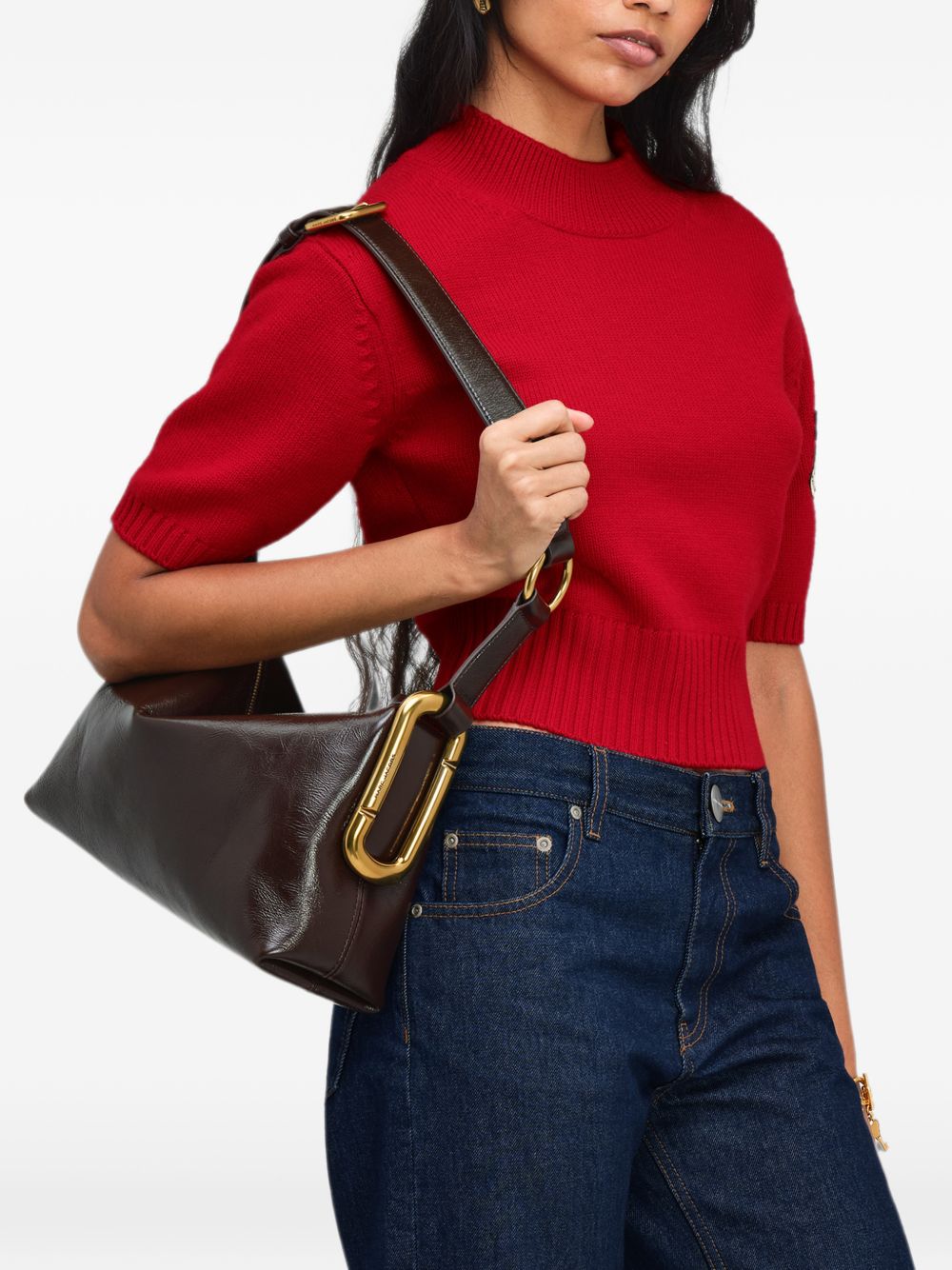 Marc Jacobs The Juliette Messenger Bag BROWN