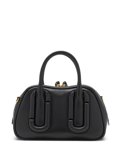 Marc Jacobs The Bauletto Leather Tote BLACK