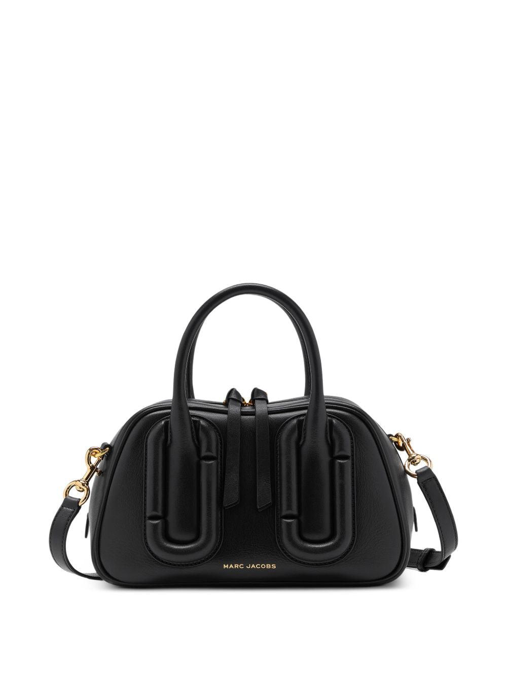 Marc Jacobs The Bauletto Leather Tote BLACK