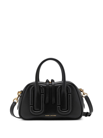 Marc Jacobs The Bauletto Leather Tote BLACK