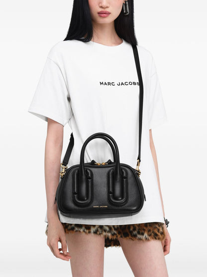 Marc Jacobs The Bauletto Leather Tote BLACK