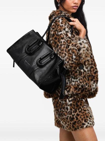 Marc Jacobs The Carryall Medium Leather Tote BLACK