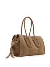 Marc Jacobs The Carryall Medium Suede Tote BROWN