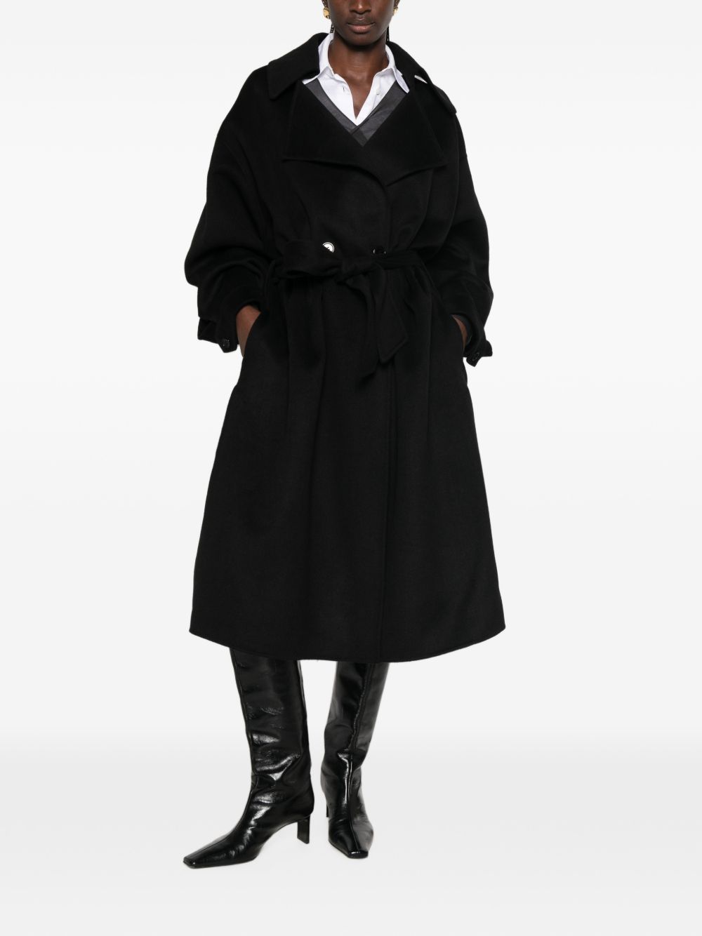 032C Coat BLACK