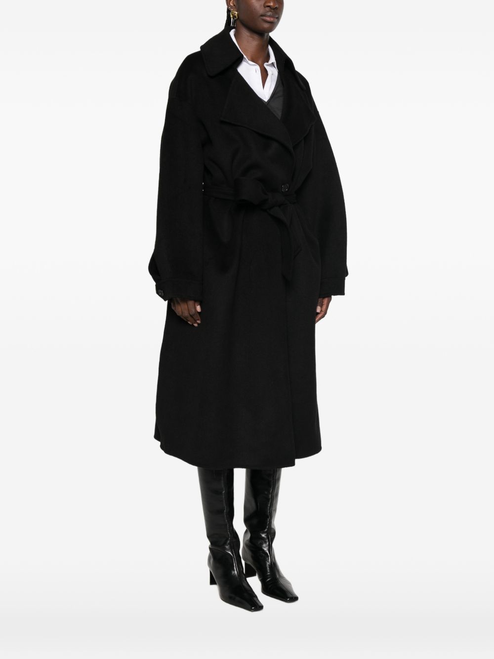 032C Coat BLACK