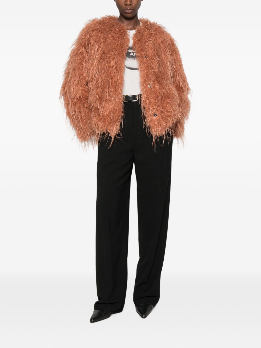 Forte Forte Coat BROWN