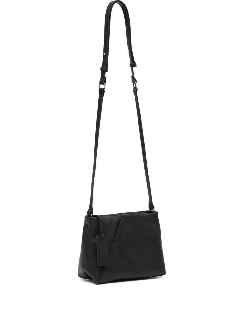 MM6 Maison Margiela Leather Shoulder Bag BLACK