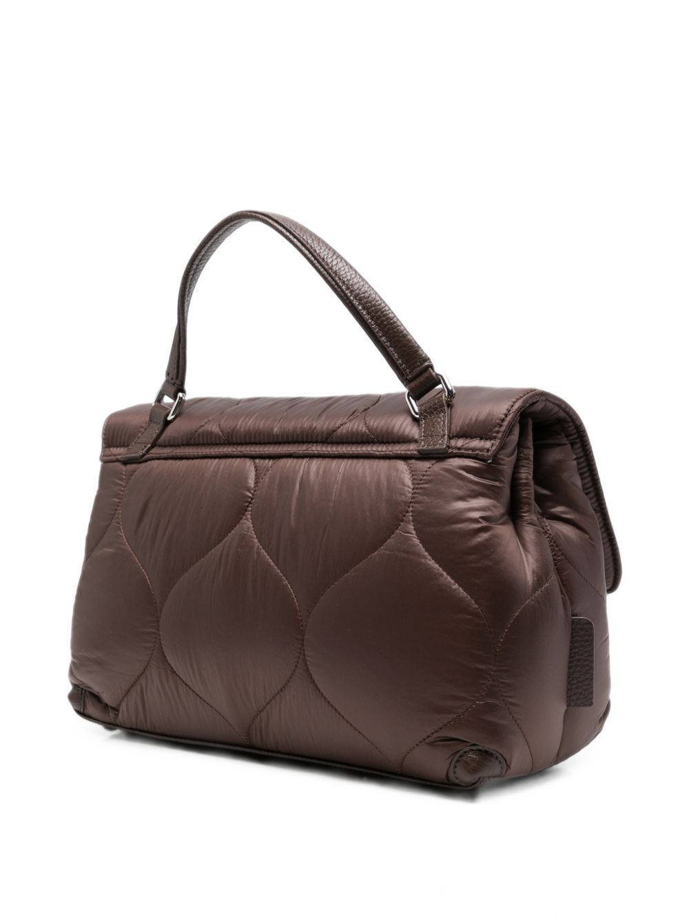 Zanellato Postina Lunaria Small Quilted Bag BROWN